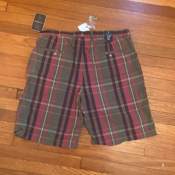 NWT Lot of 2 pairs Men’s American Heritage size 42 plaid shorts - Picture 3 of 7